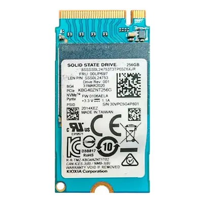 00UP697 Lenovo 256GB Triple-Level Cell PCI Express 3.0 x4 NVMe M.2 2242 Solid State Drive