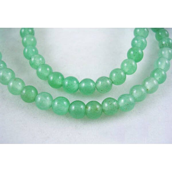 Natural Green Aventurine Beads Strands