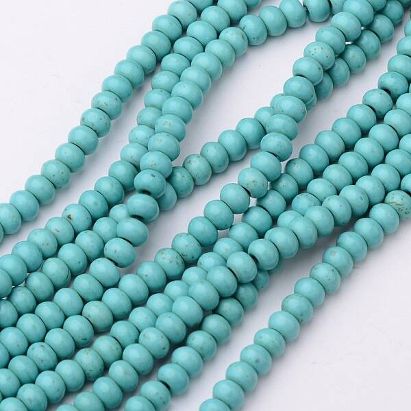 Synthetic Turquoise Beads Strands