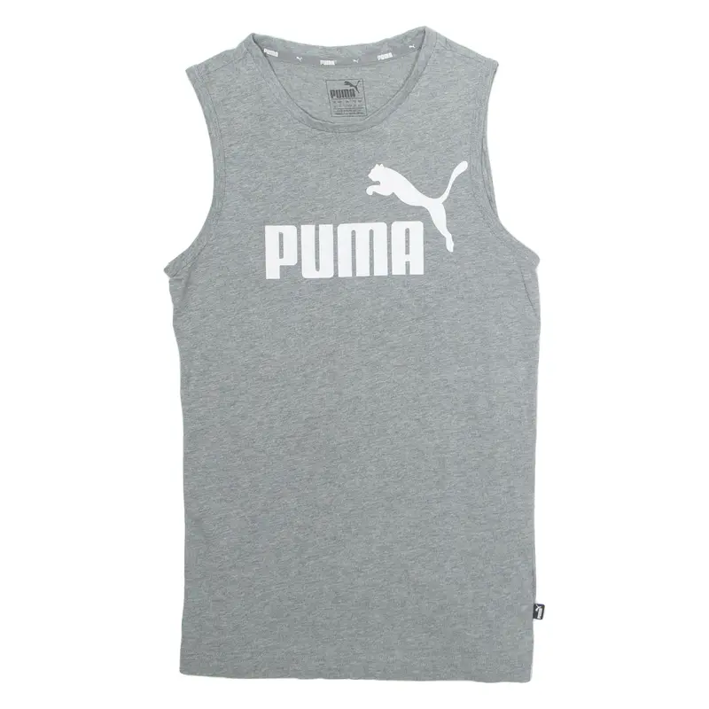 PUMA Boys Vest Grey Sleeveless 11-12Y
