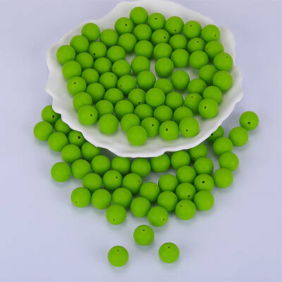Round Silicone Focal Beads