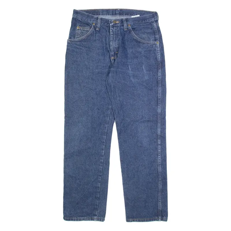WRANGLER Mens Jeans Blue Regular Straight W32 L30