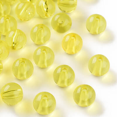 Transparent Acrylic Beads