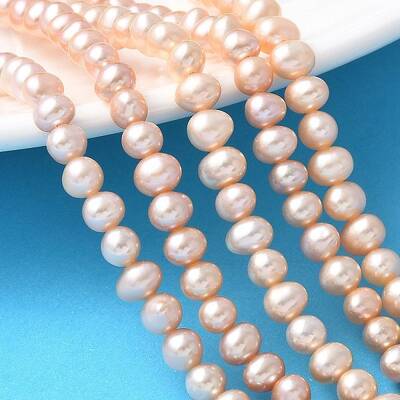 Natural Cultured Pearl Beads Strands
