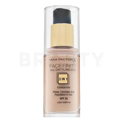 Max Factor Facefinity All Day Flawless Flexi-Hold 3in1 Primer correttore fondotinta SPF20 40 30 ml