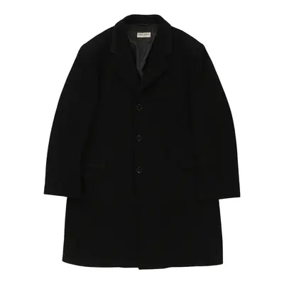 Giorgio Armani Coat - Large Black Wool Blend