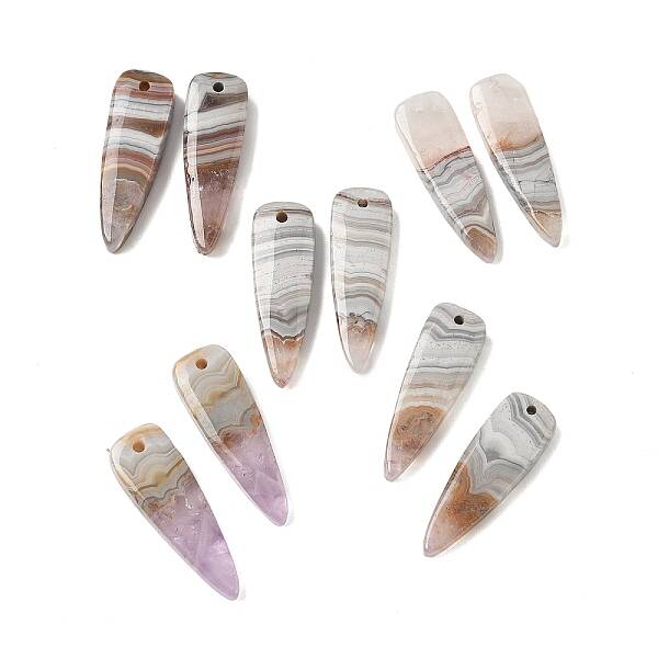 Natural Agate Pendants