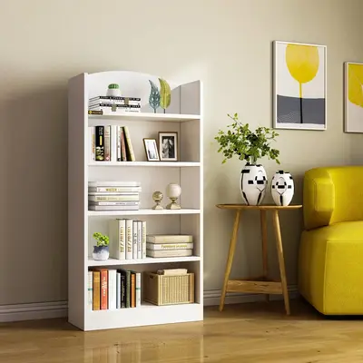 ALISENED 5 Shelf Bookcase, 47\