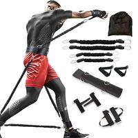 Resistance Boxing Training Set, 12pcs/set Mma Boxing Resistance Training Strap, Boxing Strength Training Equipment, Leg and A...