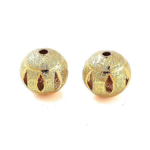 Texture Brass Beads
