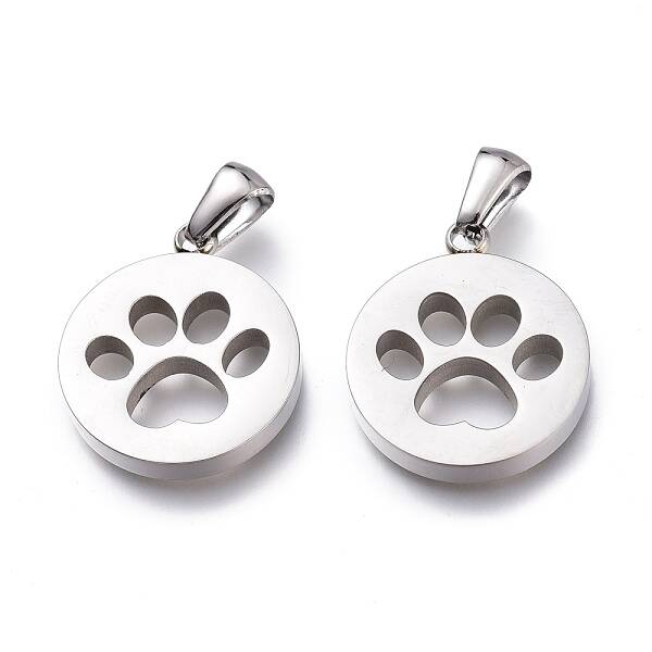 Non-Tarnish 304 Stainless Steel Pet Pendants