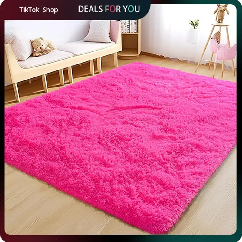 MUGORN Area Rugs for Bedroom, 3x5 Fluffy Soft Shag Rugs for Living Room, Small Fuzzy Plush Shaggy Carpets for Boys and Girls ...