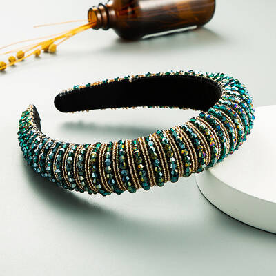 Bling Bling Glass Beaded Hairband
