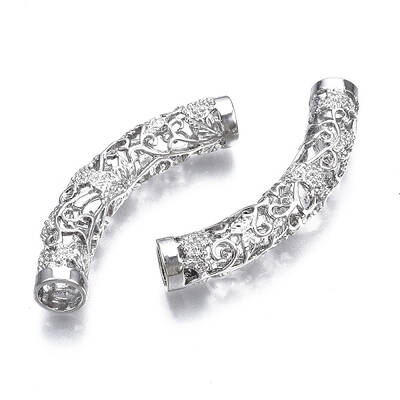 Brass Tube Beads