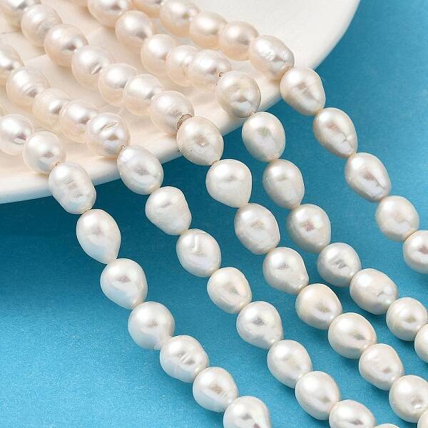 Natural Cultured Freshwater Pearl Beads Strands