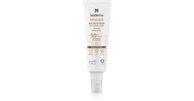 Sesderma Repaskin Silk Touch SPF 50 - Tinted protective face cream - 50ml
