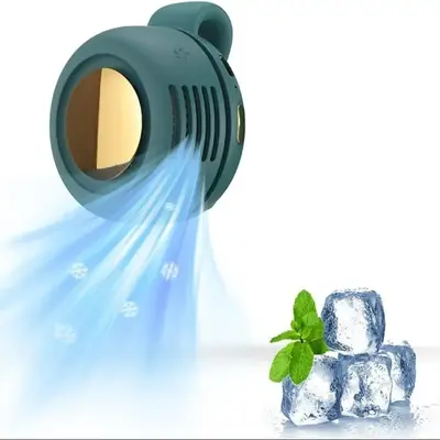 Portable Mini Fan, 360° Rotatable Small Personal Fans with Clip, Rechargeable Small Cooling Fan for Outdoor and Indoor, Boyf...