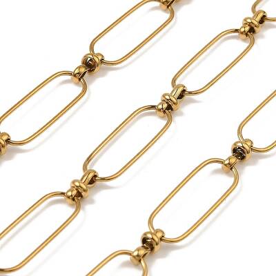 304 Stainless Steel Rectangle Link Chains