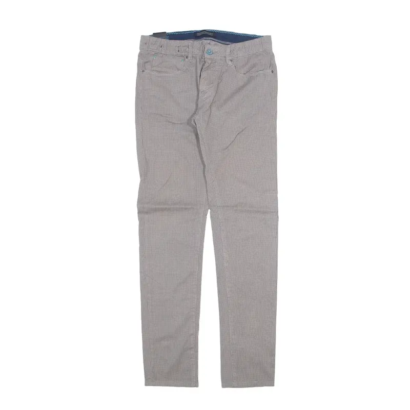 SONNYBONO Polka Dot Trousers Beige Slim Skinny Womens W30 L30