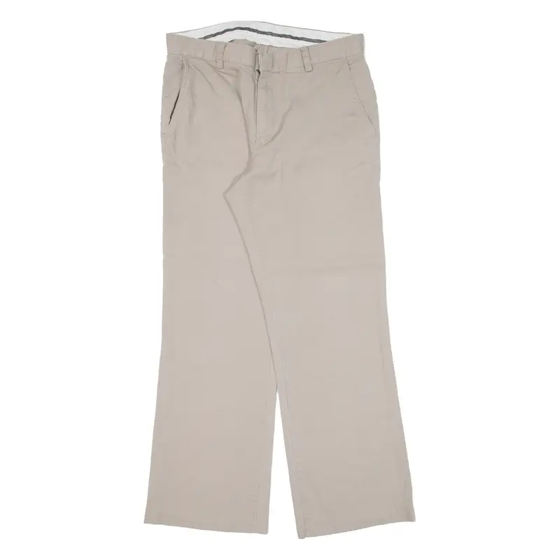 CALVIN KLEIN Mens Trousers Beige Relaxed Straight W32 L30