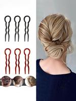 6pcs Hair Styling Comb Set, Heatless Curlers, Hair Styling Accessories, Professional Hair Styling Tools for Women & Girls Hai...