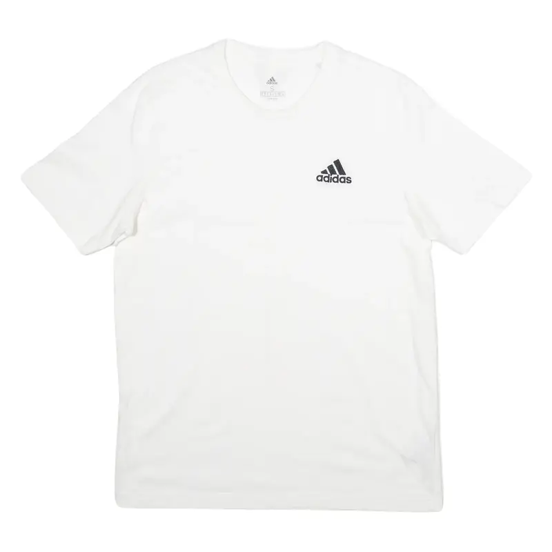 ADIDAS Mens T-Shirt White S
