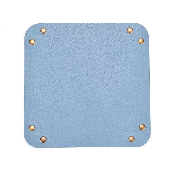 PVC Leather Storage Tray Box with Snap Button