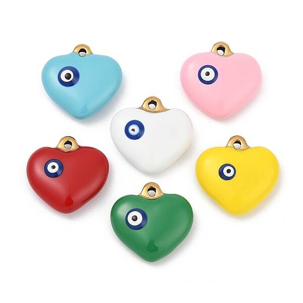 304 Stainless Steel Enamel Pendants