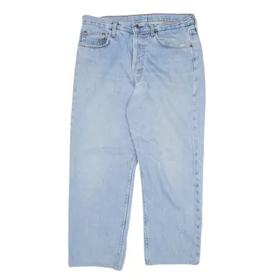 LEVI'S 501 MADE IN USA Jeans Blue 90s Denim Regular Straight Mens W31 L25