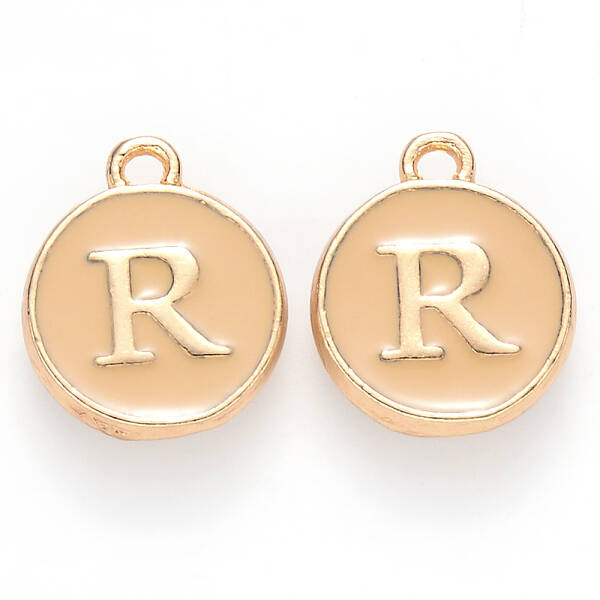 Golden Plated Alloy Enamel Charms