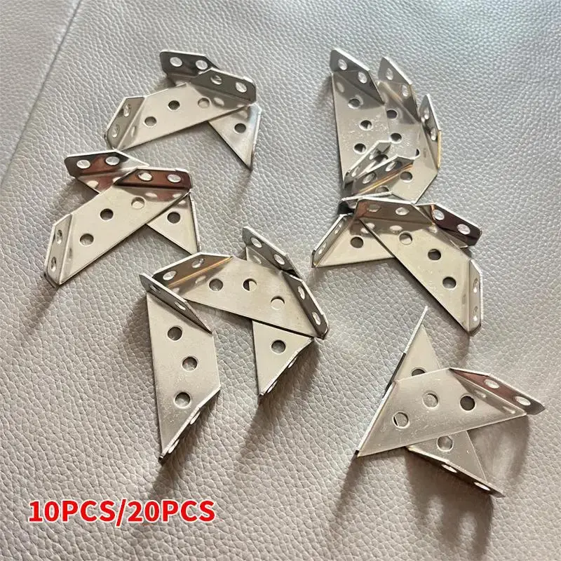 Stainless Steel Corner Bracket, Multi-function Corner Rack, Three Side Fixed Corner Rack, Cabinet Ladder Corner Rack, Laminat...