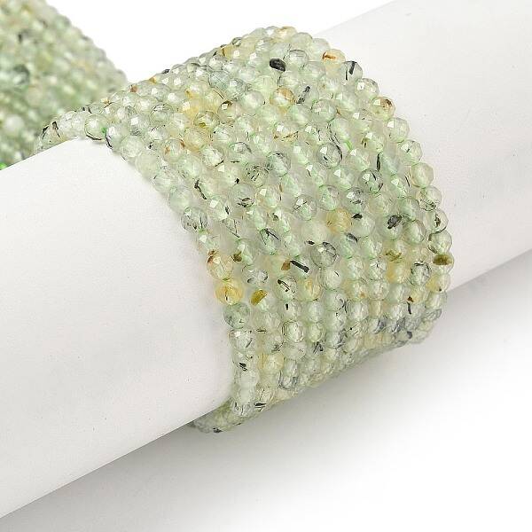 Natural Prehnite Beads Strands