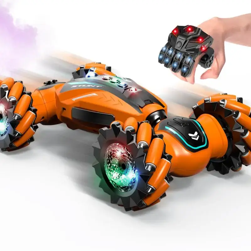 Remote Control Car, 4WD RC Drift Car Toy with Gesture Sensing Function, 360° Rotation Transform RC Car for Boys and Girls