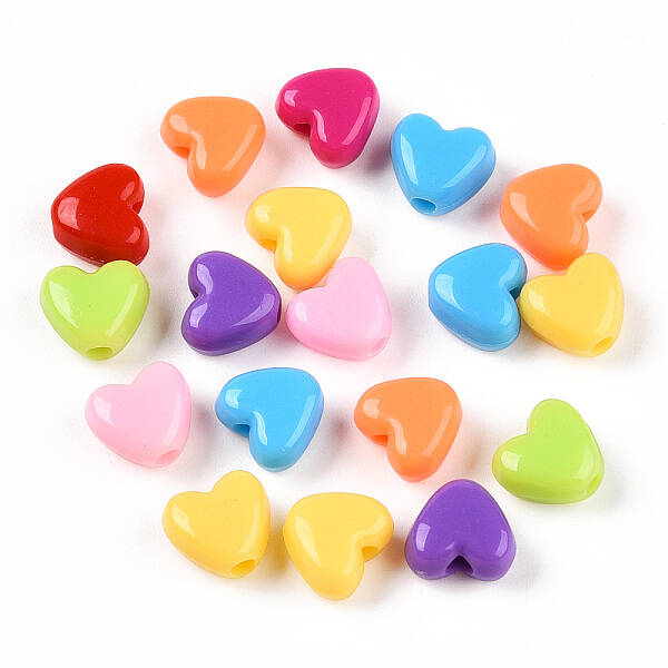 Opaque Acrylic Beads