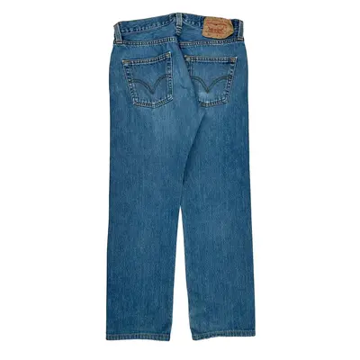 501 Levis Jeans - 32W 28L Blue Cotton