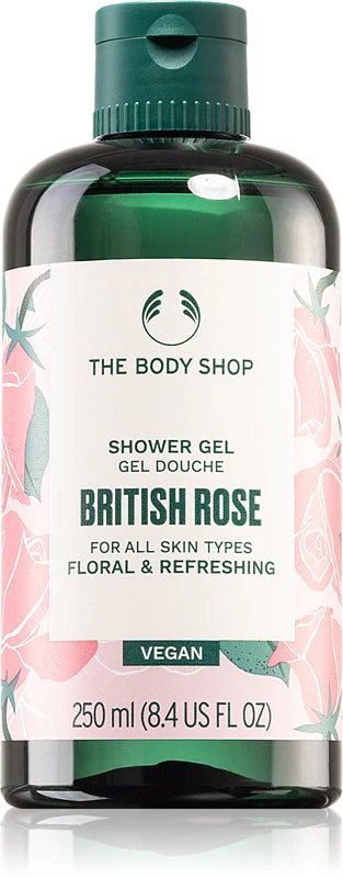 The Body Shop British Rose shower gel 250 ml