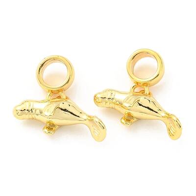 Brass European Dangle Charms