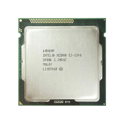 639703-L21 HP 3.30GHz 5.00GT/s DMI 8MB L3 Cache Socket LGA1155 Intel Xeon E3-1240 Quad-Core Processor Kit for ProLiant ML110 ...