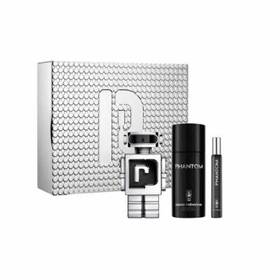 Paco Rabanne Phantom Eau De Toilette Spray Set 100 ml 3 pieces
