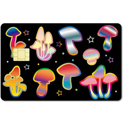 PVC Plastic Waterproof Card Stickers