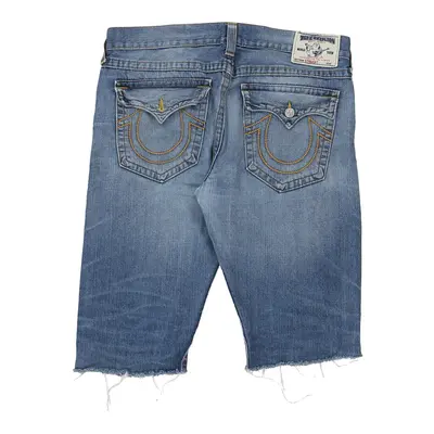 True Religion Shorts - 40W 16L Blue Cotton