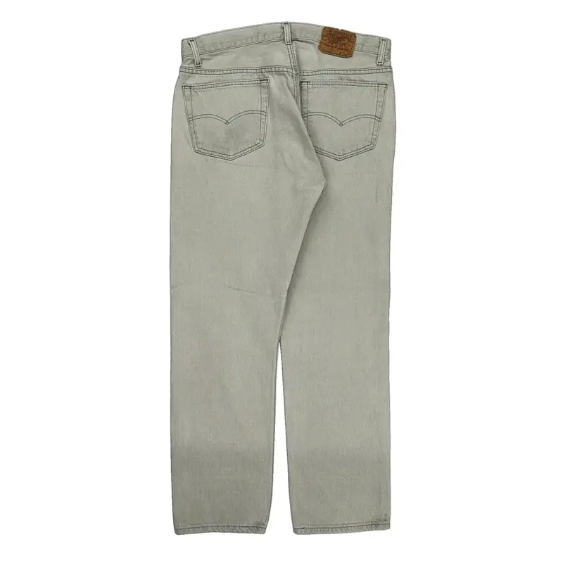 501 Levis Jeans - 34W 31L Grey Denim