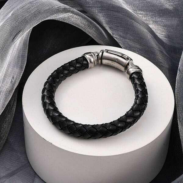 Leather Braided Cord Bracelets