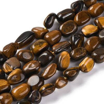 Natural Tiger Eye Beads Strands