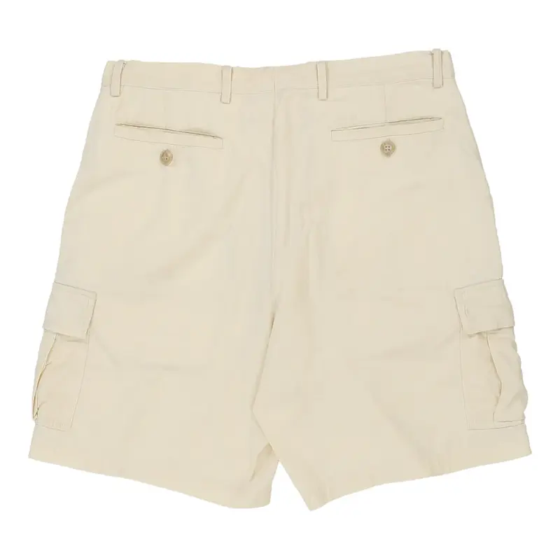 Astro Labio Cargo Shorts - 30W 8L Beige Cotton