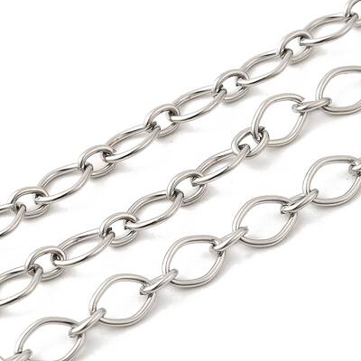 304 Stainless Steel Oval Link Chains