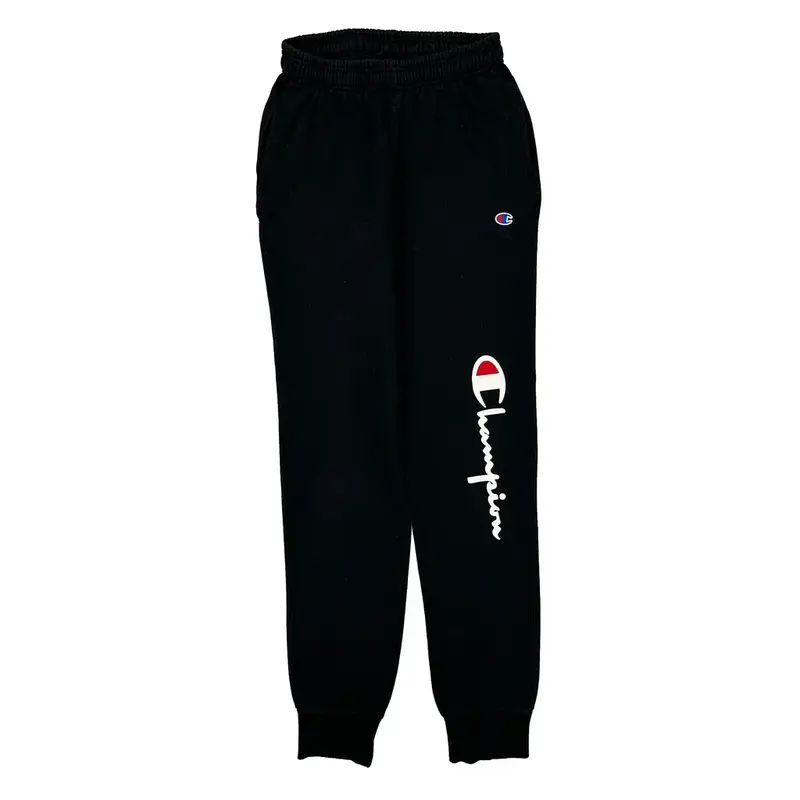 Champion Slim Fit Joggers - Small Black Cotton