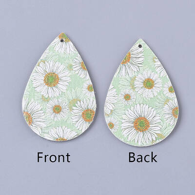 PU Leather Big Pendants