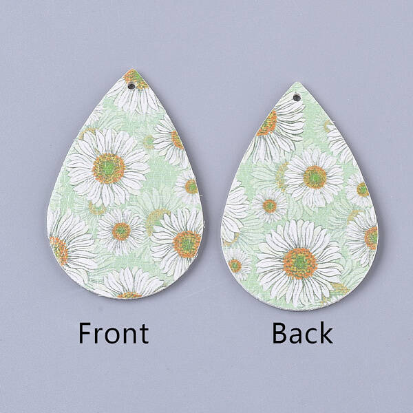 PU Leather Big Pendants