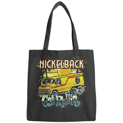 Nickelback Band Music Bags, Nickleback Get Rollin Album 2023 Tour Bags